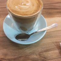 best latte ever! at A Tad Whimsy in Hobart