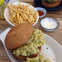 mac burger at A Tad Whimsy in Hobart