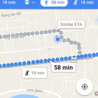 Correct coordinates  at Ranahat Je Vegan Restaurant in Ayutthaya