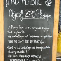 Plastic free! at Le Mango Tree in Soorts-hossegor