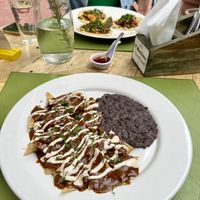 Chilaquiles   at Machima in Ajijic