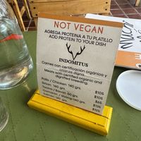 The business is not vegetarian   at Machima in Ajijic
