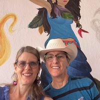 Beautiful painting!  at Machima in Ajijic