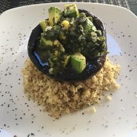 Portobello steak at Machima in Ajijic