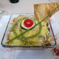 Vegan moussaka at Yerbabuena - Hileras in Madrid