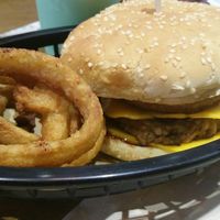 BBQ Burger at Earth Restaurant & Takeaway in Petersfield