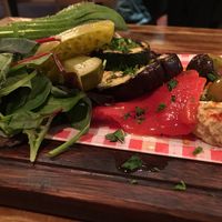 Vegan platter  at Source in York