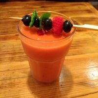 Melon smoothie at Source in York