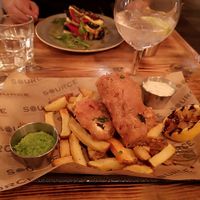 Tofish & chips at Source in York