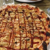 Vegan BBQ Pizza at Sa Cova in Mallorca