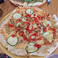 Veggy funky - I don't fear pineapple on pizza! at Sa Cova in Mallorca