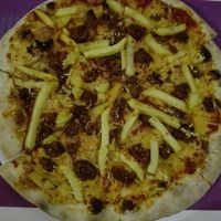 Spicy sausage and potatoes at Sa Cova in Mallorca