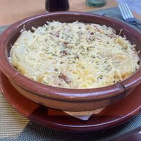 Vegan lasagna  at Sa Cova in Mallorca