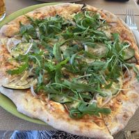 Contadina pizza   at Sa Cova in Mallorca