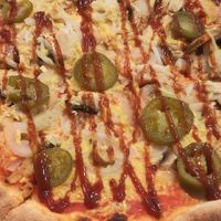 Barbecue Pizza at Sa Cova in Mallorca