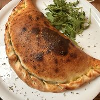 Super veggie calzone  at Sa Cova in Mallorca