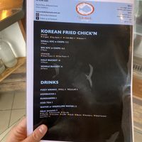 Menu😄 at The Fish Shack in Canberra