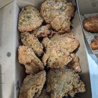 Korean fried chicken at The Fish Shack in Canberra