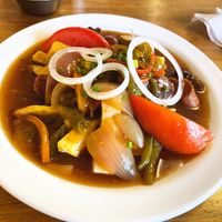 Pique lupito  at Lupito Cocina Vegana in La Paz