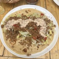 Seitan wrap  at Lupito Cocina Vegana in La Paz