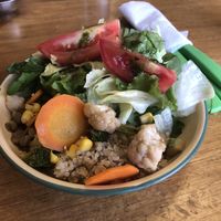 Salad   at Lupito Cocina Vegana in La Paz