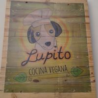 sign at Lupito Cocina Vegana in La Paz