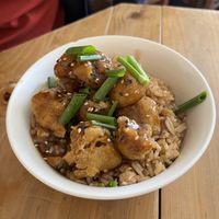 Chaufa  at Lupito Cocina Vegana in La Paz