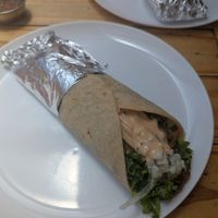 Menu del día gyros with seitan at Lupito Cocina Vegana in La Paz