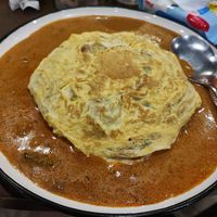 南洋咖哩雞蛋蓋飯 at Once Upon a Time 千寻素食馆 in Kluang