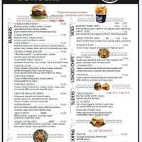 New menu at MooFree Burgers - North Lakes in Moreton Bay Region