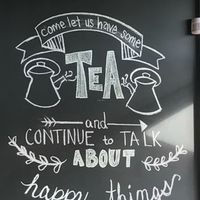 chalk art  at Provisions Coffee & Kitchen in Wesley Chapel