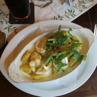 Gratinierte Gnocchis mit Feigensenfsauce at Casa Vita in Wernigerode