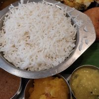 South Indian Thali (Sappadu) at Saravanaa Bhavan in Paris