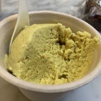 Vegan golden milk, vegan and sugar free at Angela's Ice Cream - Petaluma Blvd in Petaluma