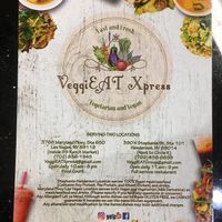 Menu at VeggiEAT Xpress - 99 Ranch Market in Las Vegas