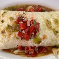 Jackfruit burrito at Lazy Day Cafe in Salt Lake City
