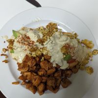 Vegan Benedict at Lazy Day Cafe in Salt Lake City