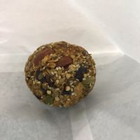 Muesli Ball aka the “vegan Atlas stone” at Vege Rama - Westfield Carindale  in Carindale