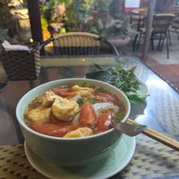 Bun Rieu, 60 000 VND / 2.25 EUR at An Lac Chay - Tay Ho District in Hanoi