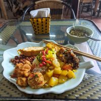 Buffet, 50 000 VND / 1.90 EUR at An Lac Chay - Tay Ho District in Hanoi