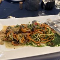 Zucchini linguine   at Ott's Good Earth Garden in Mayetta