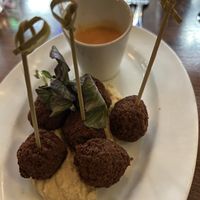 hummus appetizer   at Ott's Good Earth Garden in Mayetta