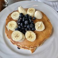 Vegan pancakes  at Southern Belles Pancake House in Barrington
