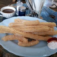 chuuuuuuurros at The Churro Bar & Vegan Bakery in Cusco