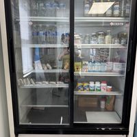 This is pretty much the extent of the food here.  at Health Matters Natural Foods in Point Pleasant