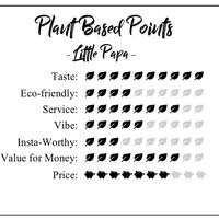 The Vegan Visa's score for Little Papa! at Little India in Guangzhou