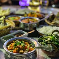 All of these dishes blew our minds! at Little India in Guangzhou