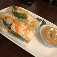 Tofu fresh rolls ! at Siam Spice in Daytona Beach