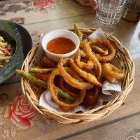 Vegetable tempura   at The Chill in Trat