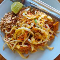 Pad thai at The Chill in Trat